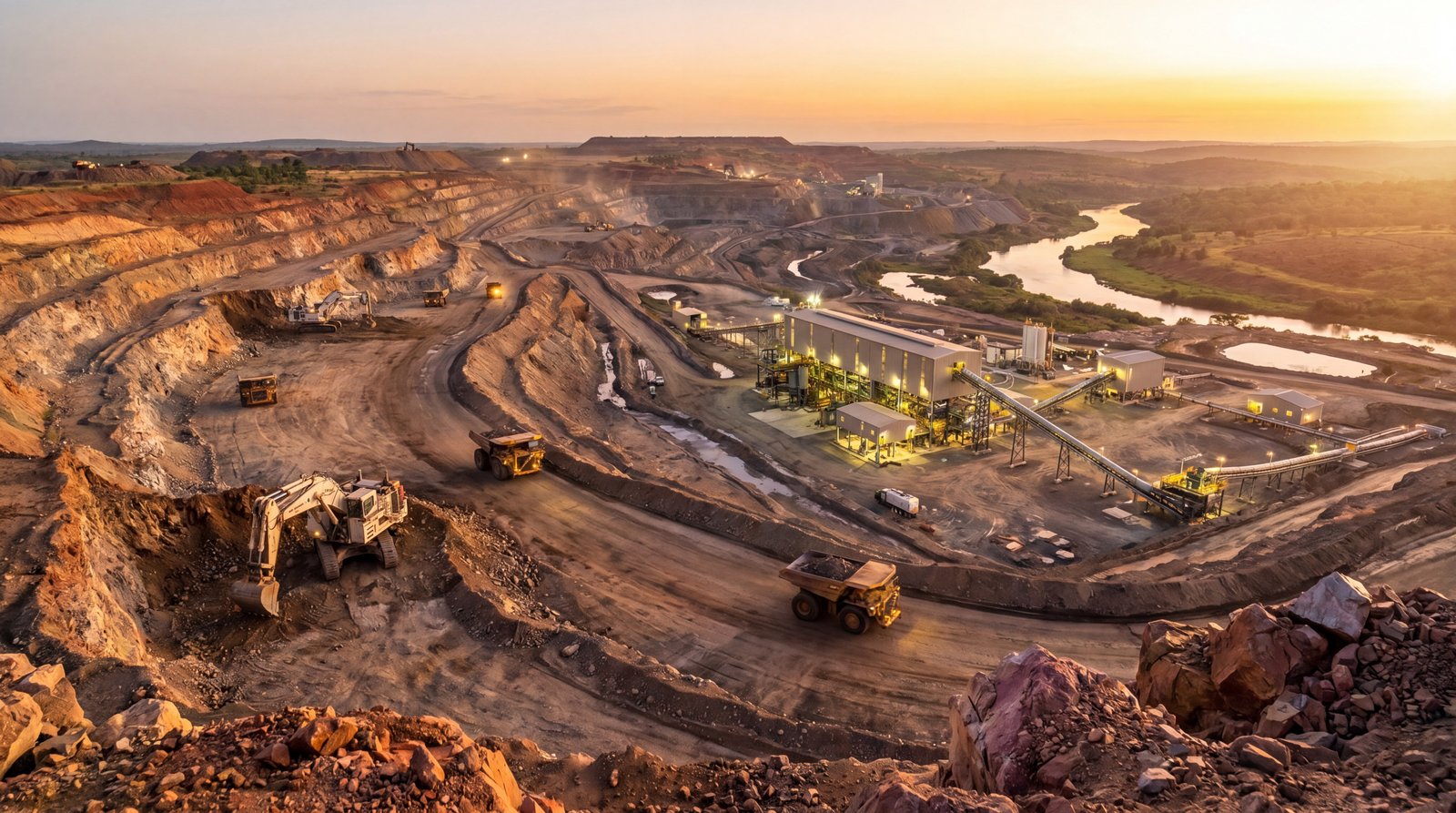 DRC Mining Site